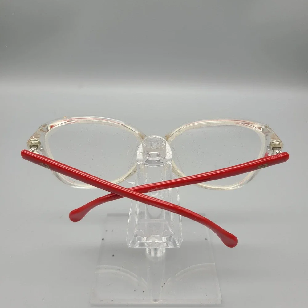 Cellidor Emc Sili SI 202 F335 Vintage Eyeglass Frames Red Germany 54-14-130